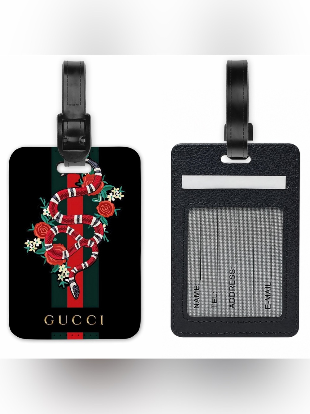 HANDMADE FASHION Luggage ID Tag